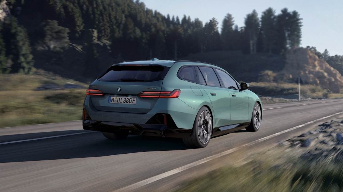 i5 eDrive40 Touring M Sport最高續航里程提升至602公里,i5 M60 xDrive Touring最高續航里程則提升至522公里。(圖/汎德提供)