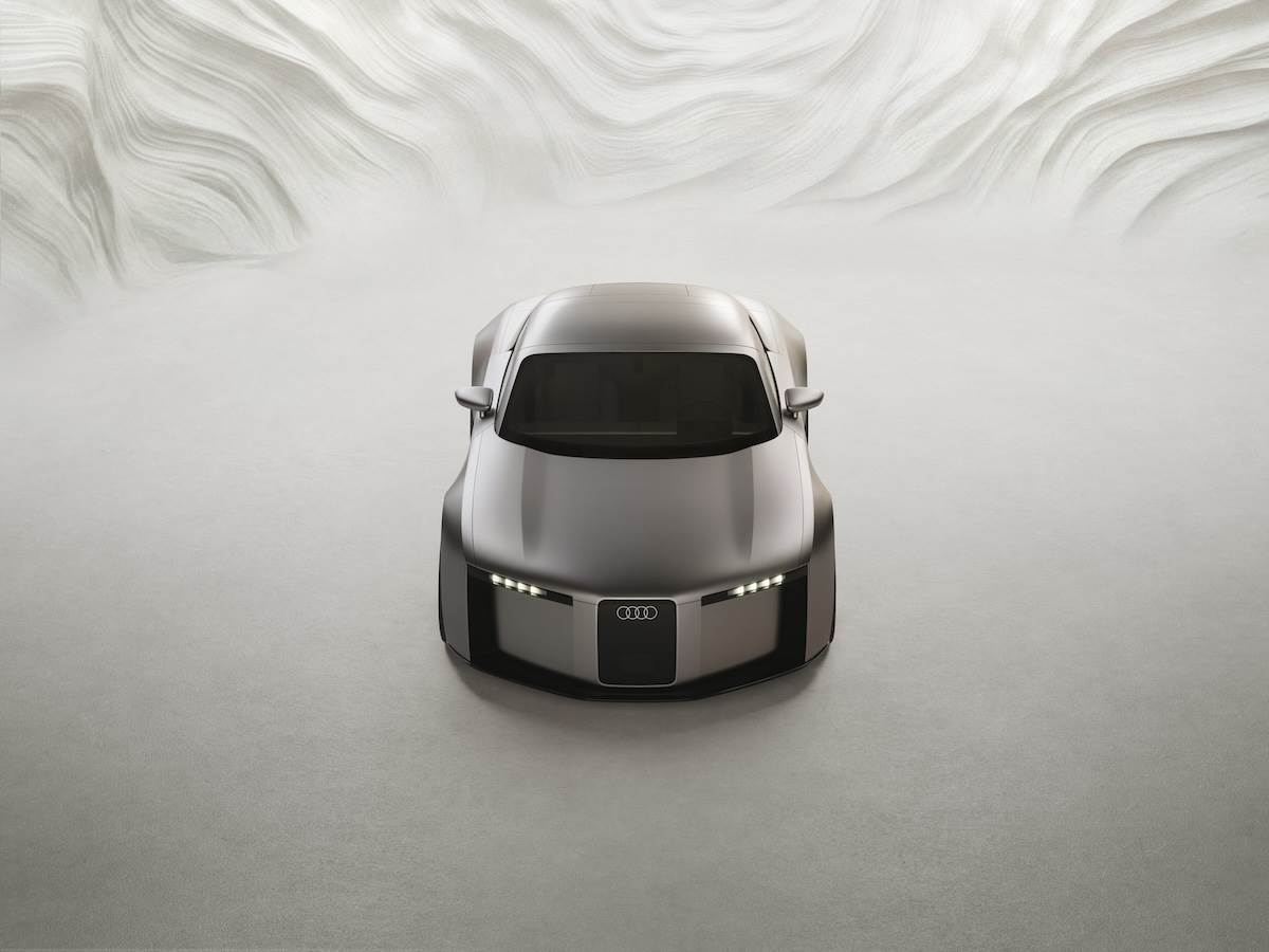 Audi Concept C以直式框架(Vertical Frame) 作為車頭設計核心,進而延伸整體車身設計。(圖/Audi提供)