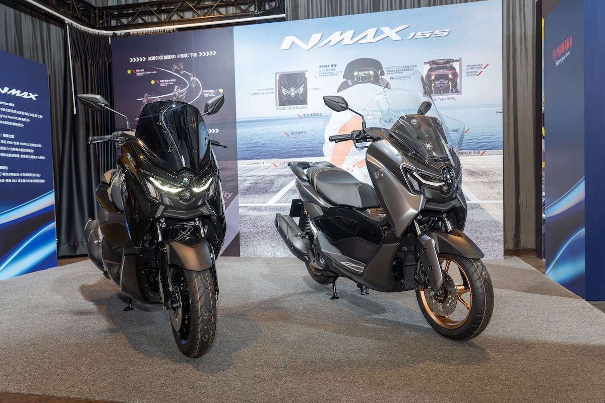 NMAX延續Yamaha頂級「MAX」家族精神，結合高質感設計與最新電控科技。（圖／林昱丞攝影）