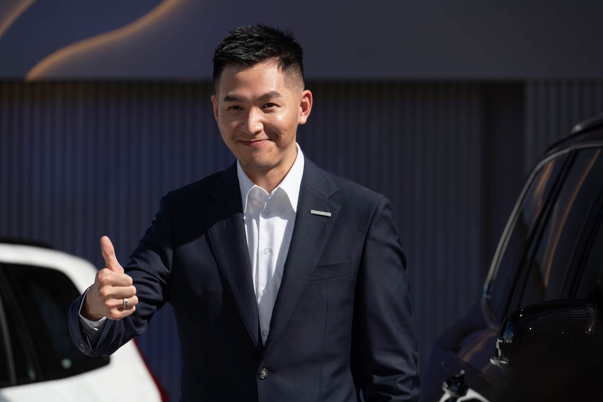 年僅37歲的林裕凱一出任總裁，在網路上討論度瞬間飆高。（圖／林昱丞攝影）