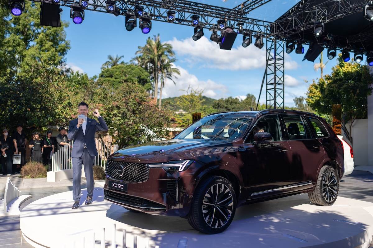 面對近期慘淡的車市，林裕凱則顯得很有信心，認為Volvo已經準備好了。（圖／林昱丞攝影）