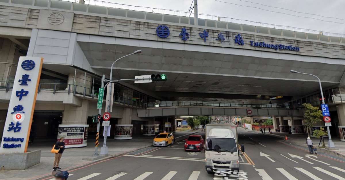 台中火車站美食街今日中午發生命案。（圖／翻攝自Google Maps）