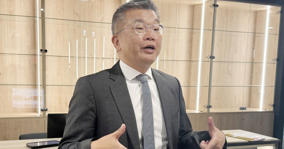 中職會長蔡其昌。（圖／中央社）