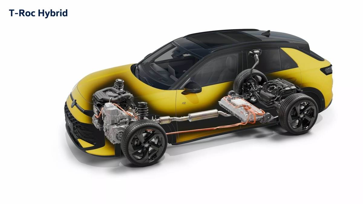 一般油電混合動力系統，則分別擁有136匹與170匹的最大馬力，峰值扭力皆是31.2公斤米。（圖／福斯提供）