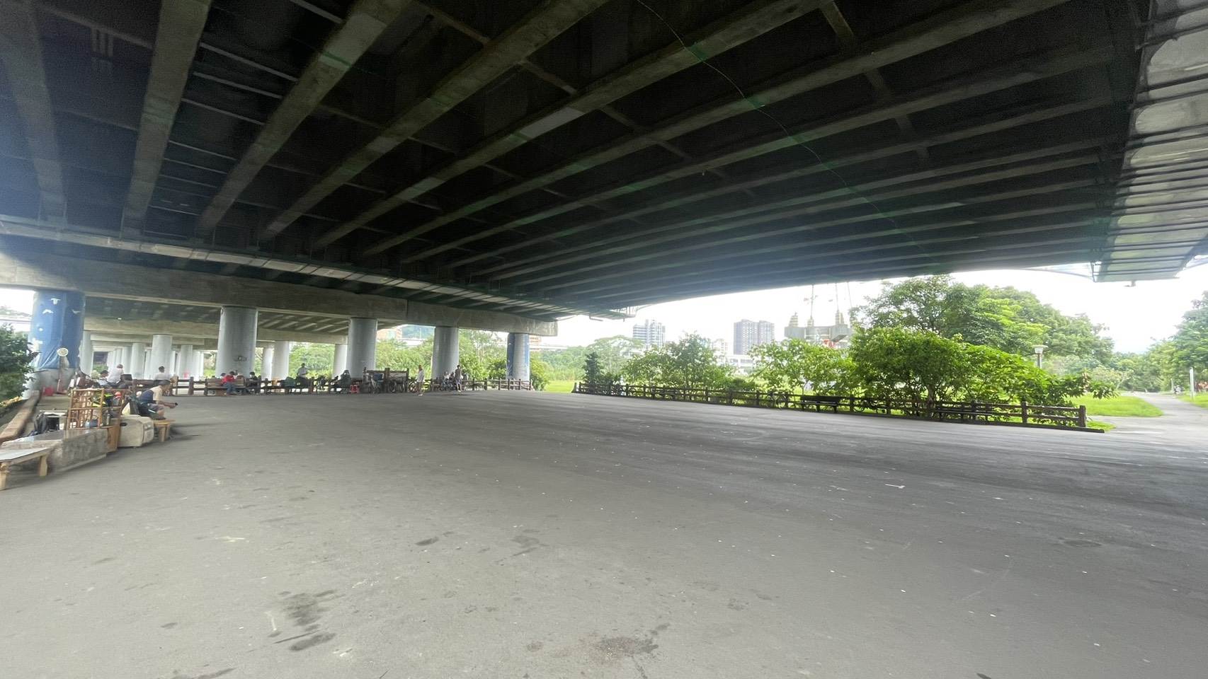 福和橋下永和河濱公園中秋節臨時開設烤肉野炊區