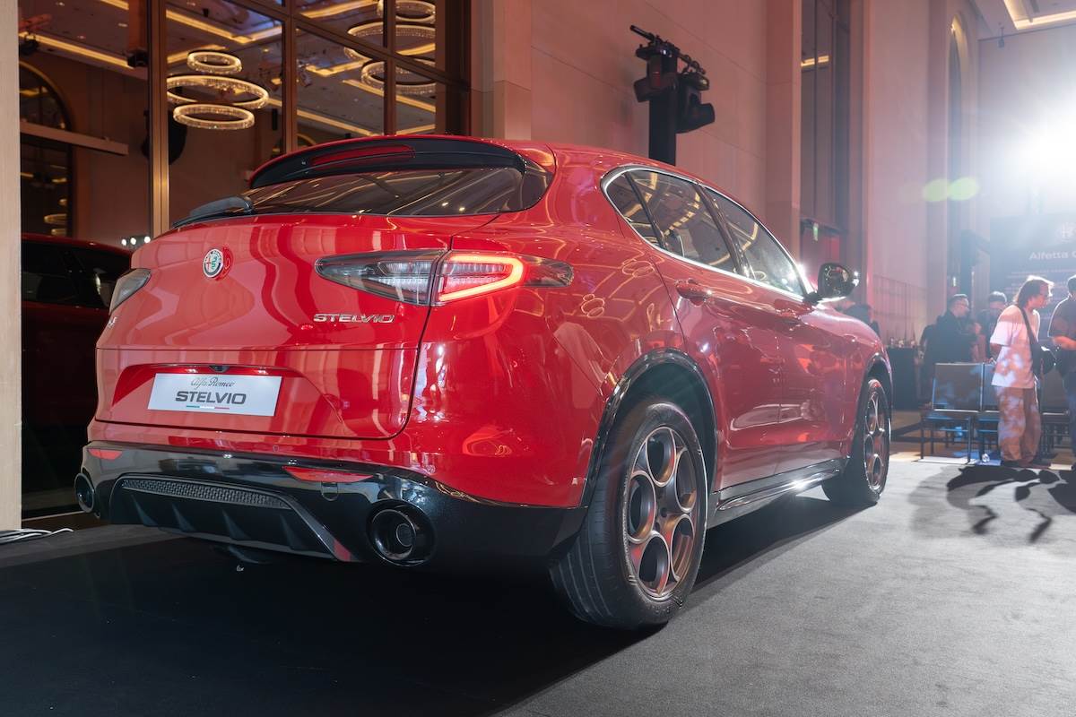 Stelvio透過飽滿而穩健的比例，彰顯性能休旅的大器與動感。（圖／林昱丞攝影）