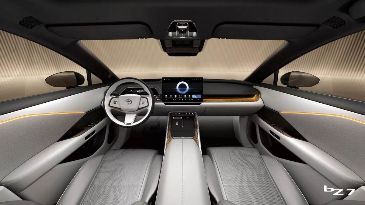 車內採用華為提供的HarmonyOS車機系統，以及由小米提供的智慧生態整合功能。（圖／豐田提供）