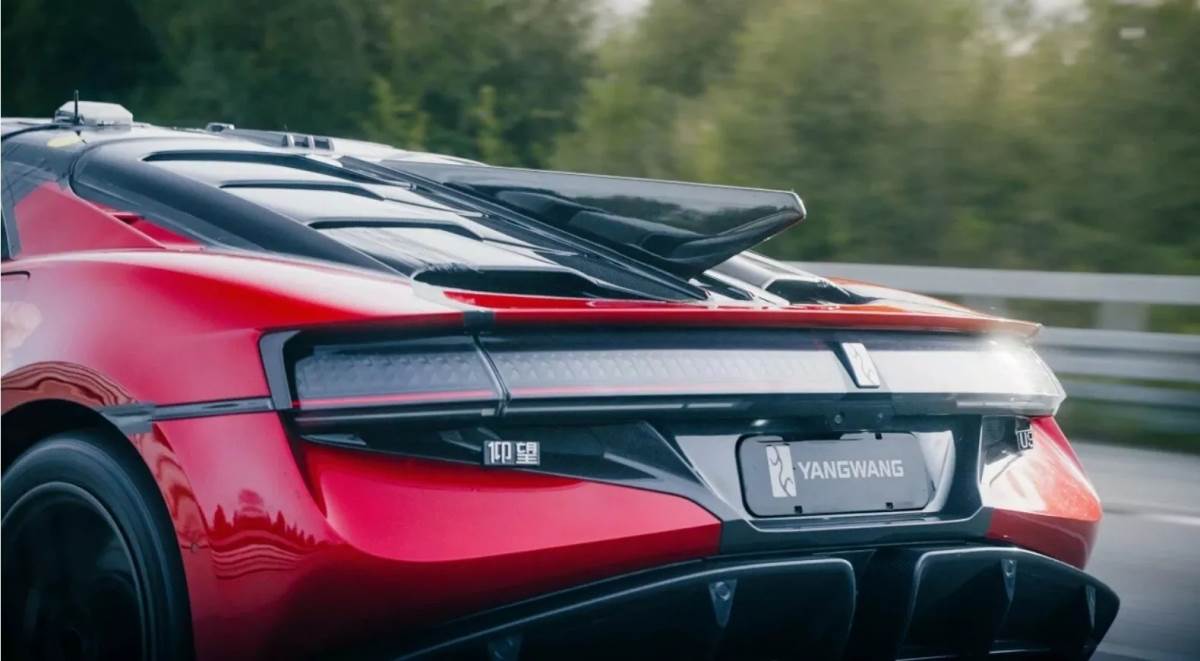 U9 Xtreme在紐柏林的成績也已經出爐，以6分59.157秒完成一圈，打破小米SU7 Ultra先前的成績。（圖／比亞迪提供）