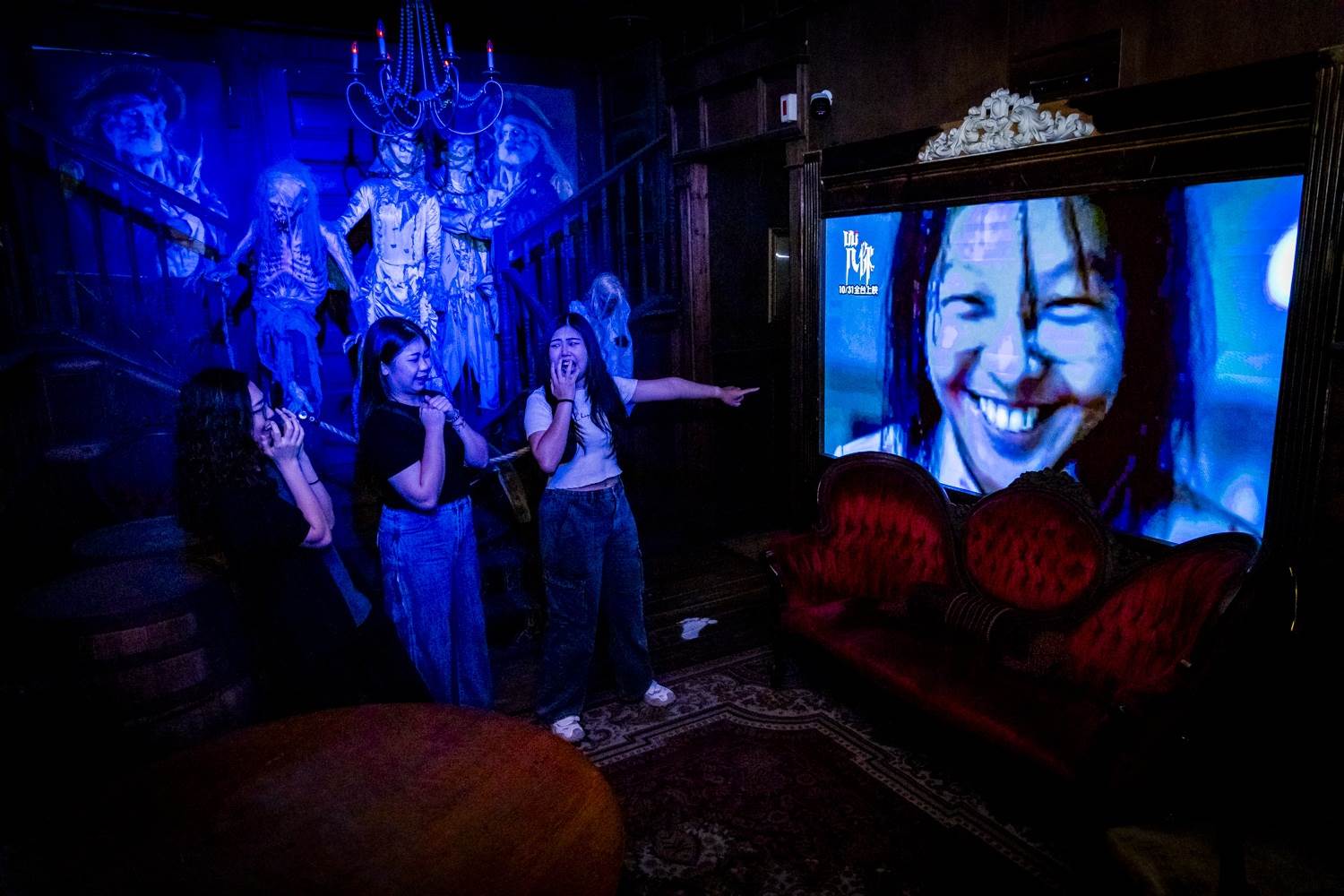 義大遊樂世界5D鬼船。（圖／義大提供）