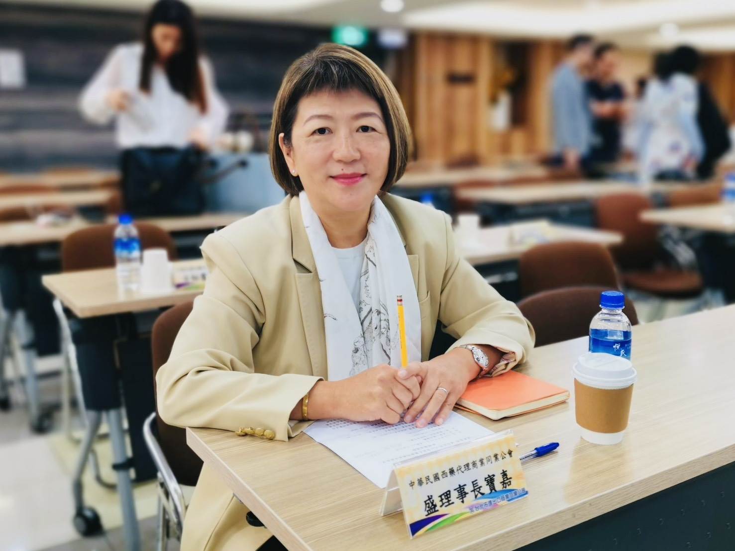 盛寶嘉籲擴編新藥與醫療科技預算。（圖／盛寶嘉提供）