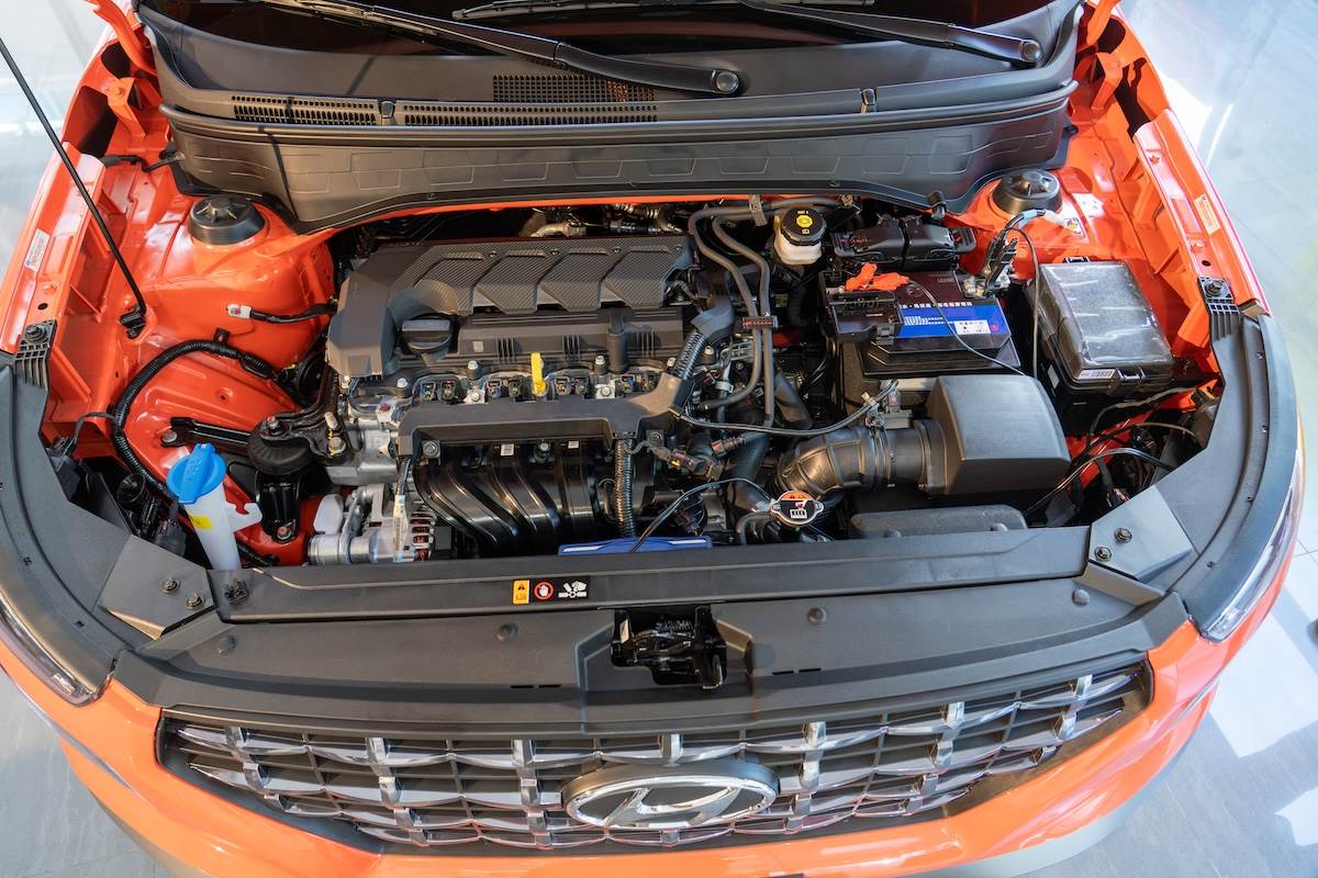 動力系統搭載Smartstream 1.6升引擎與模擬8速IVT變速系統，輸出123匹最大馬力。（圖／林昱丞攝影）