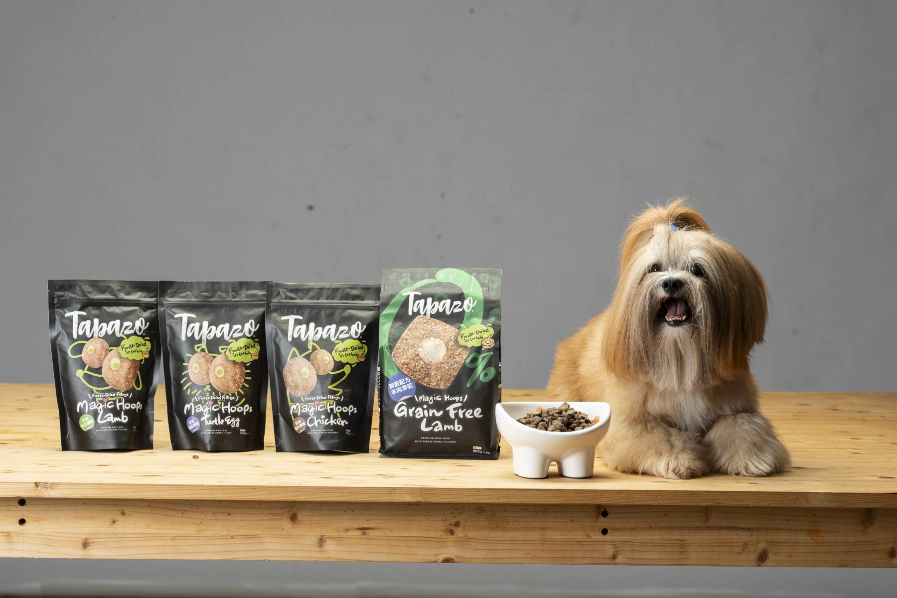 特百滋凍乾填心糧的填心的不只是美味與營養，更是爸媽對毛孩的安心承諾。（圖／攝影Leon Hung）