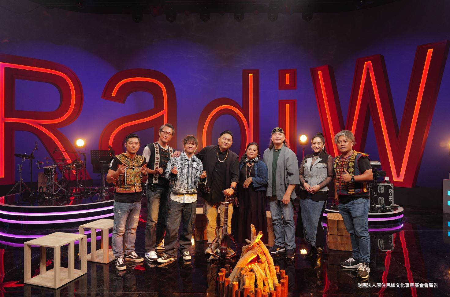 《Radiw不打烊》不僅是音樂節目，更是一場生活、記憶與文化共鳴的延伸夜間派對。（圖／原文會提供）