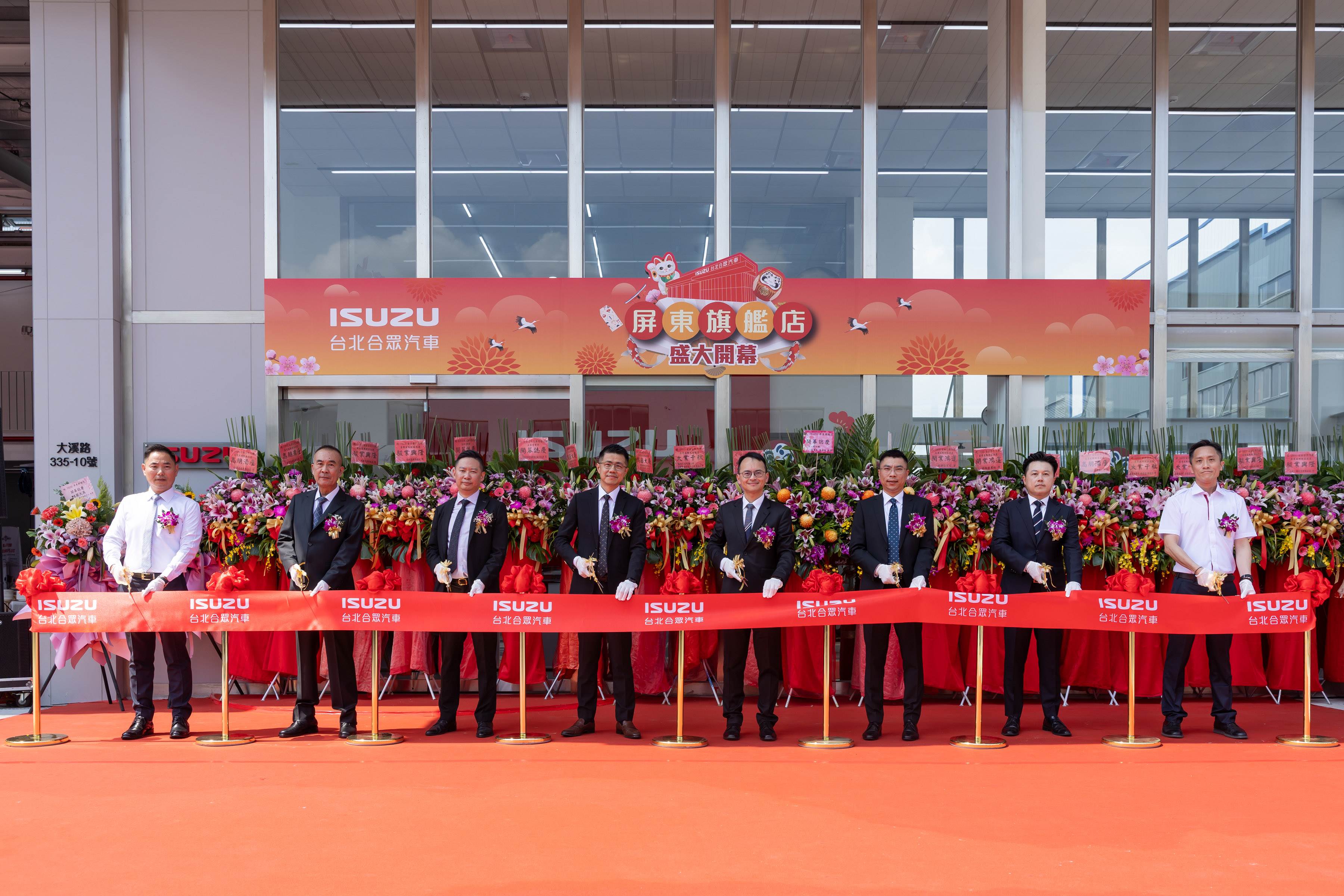新據點坐落於屏東科技產業園區,緊鄰台一線及高屏交通要道,地理位置優越。(圖/ISUZU總代理台北合眾汽車提供)