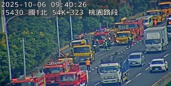 附圖1 國1南向54k處事故