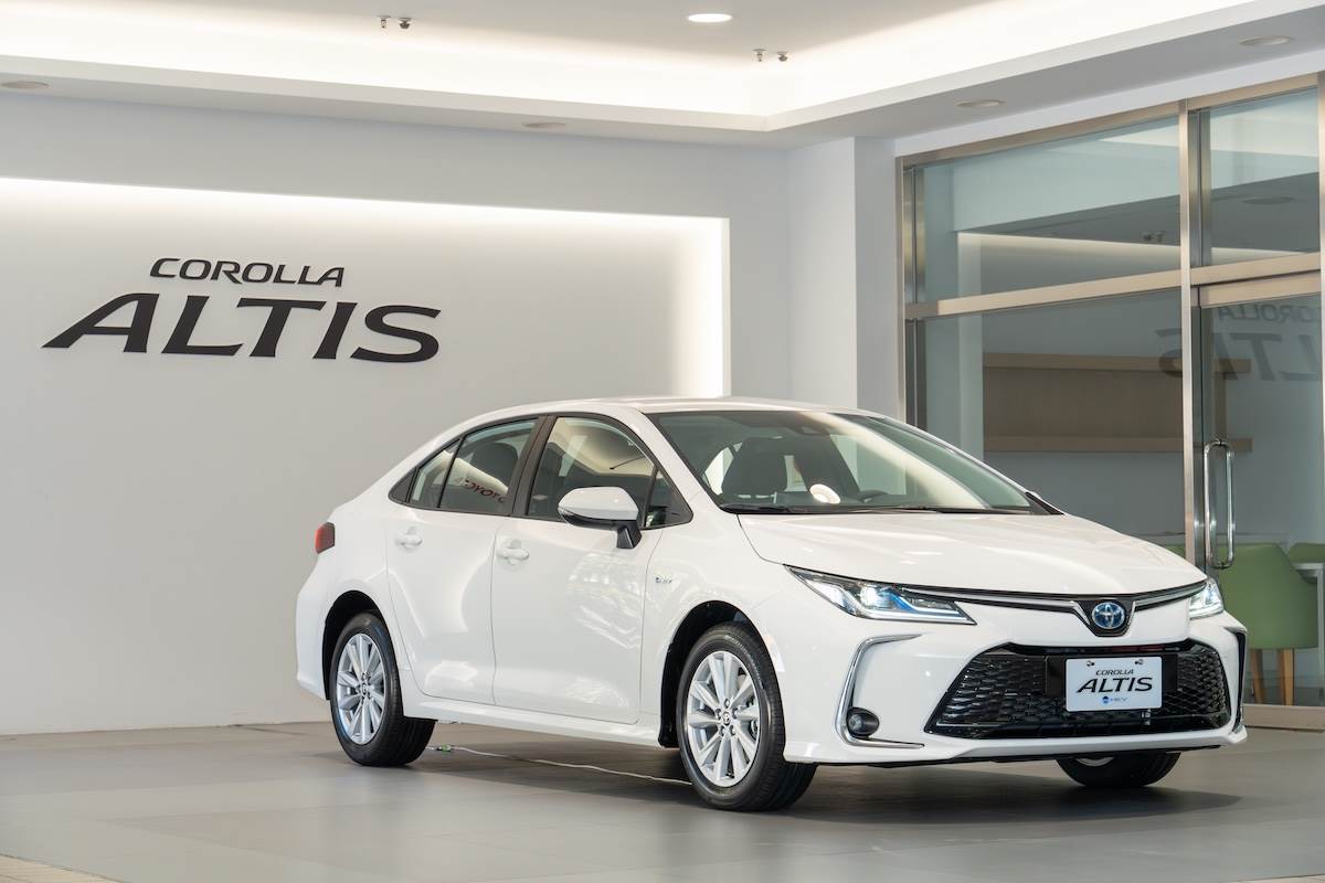 除了GR Sport版本外,新年式的Corolla Cross與Corolla Altis一般版本皆同步升級。圖為Corolla Altis。(圖/林昱丞攝影)