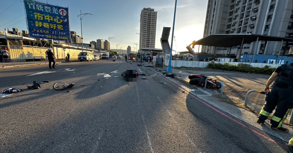 消防人員到場救援。（圖／翻攝畫面）