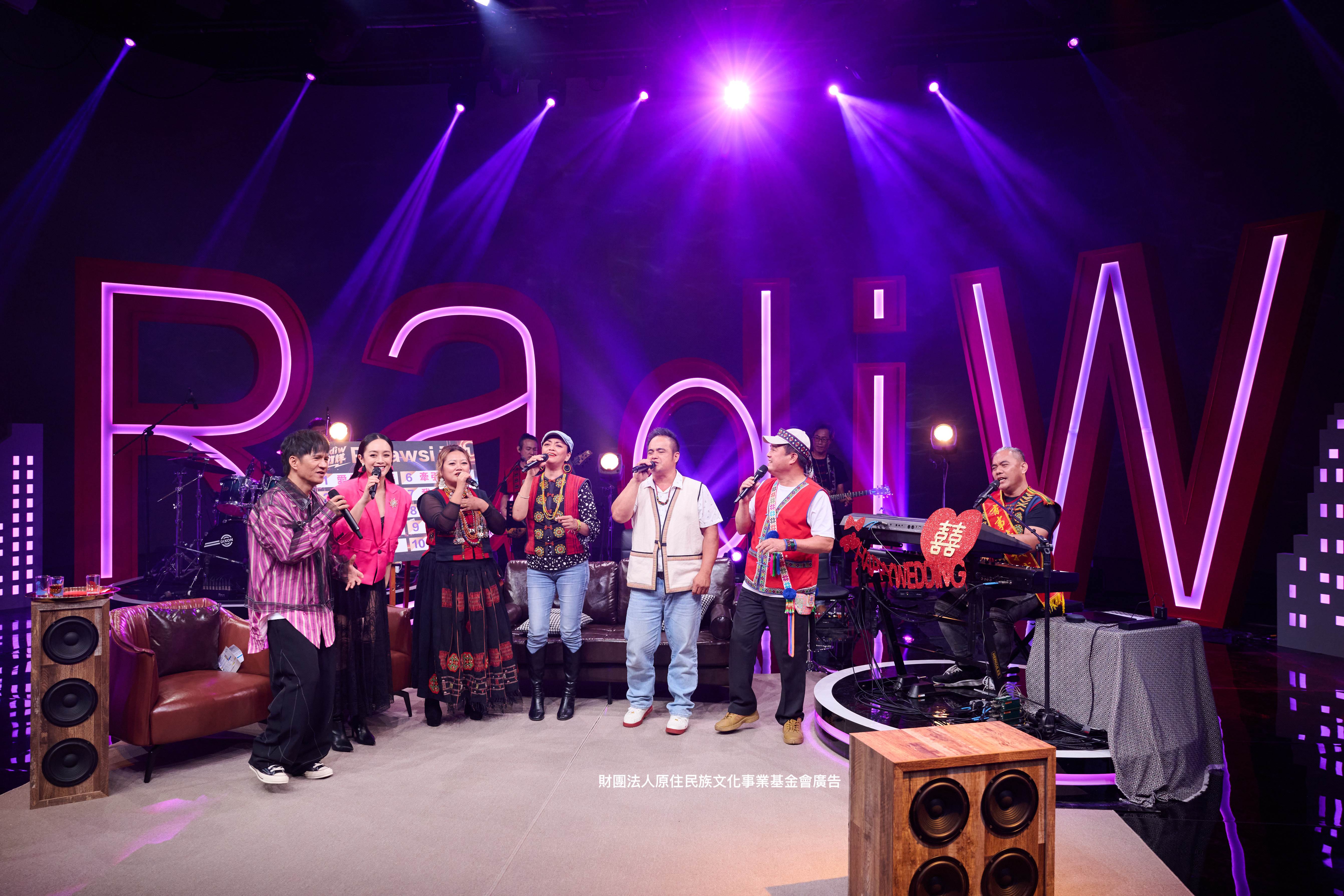 《Radiw不打烊》不只是唱歌，還有音樂接龍、即興創作、不同主題單元，都超精彩！（圖／原文會提供） 