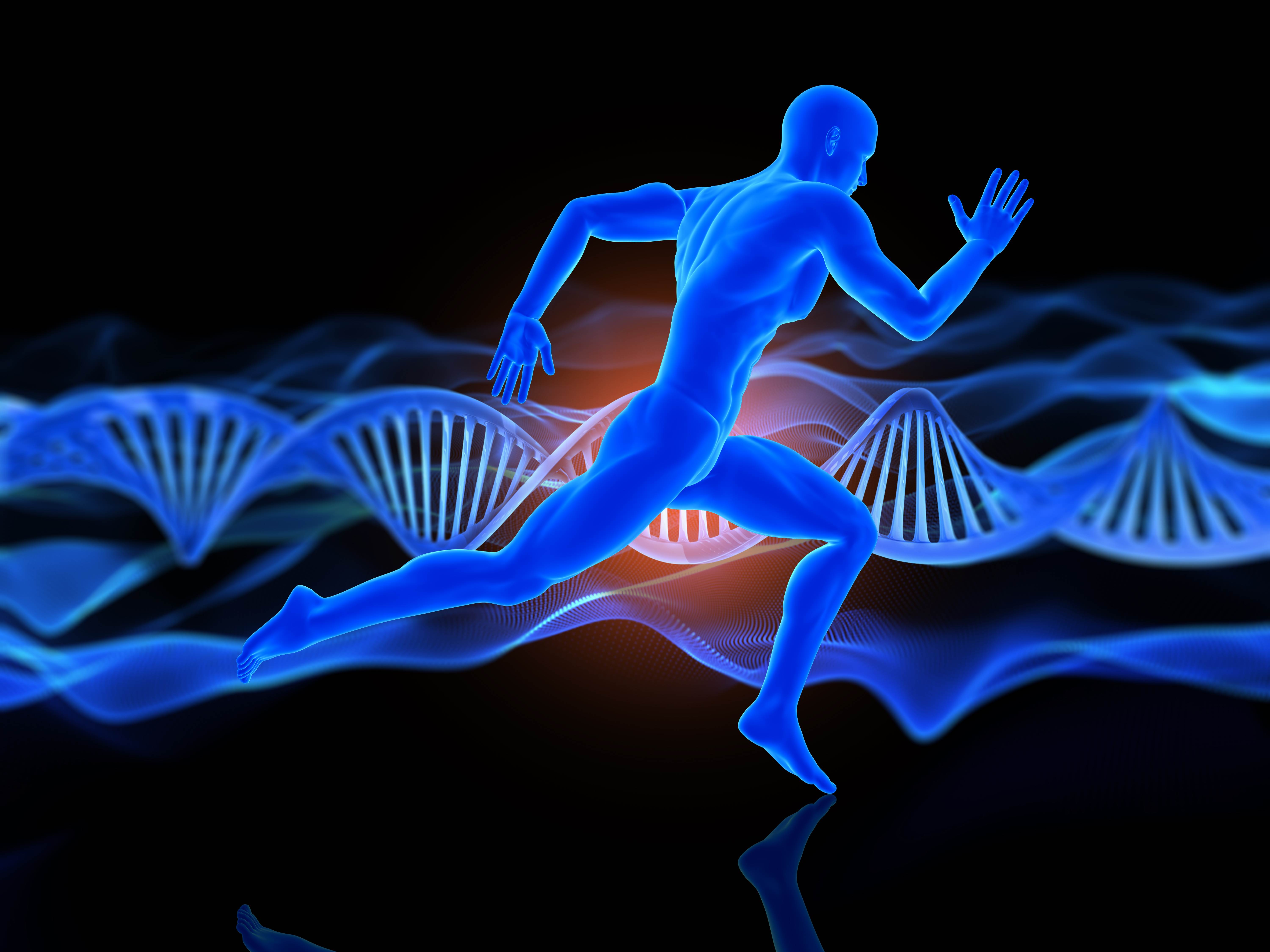 3d-medical-background-with-running-male-figure-dna-strands