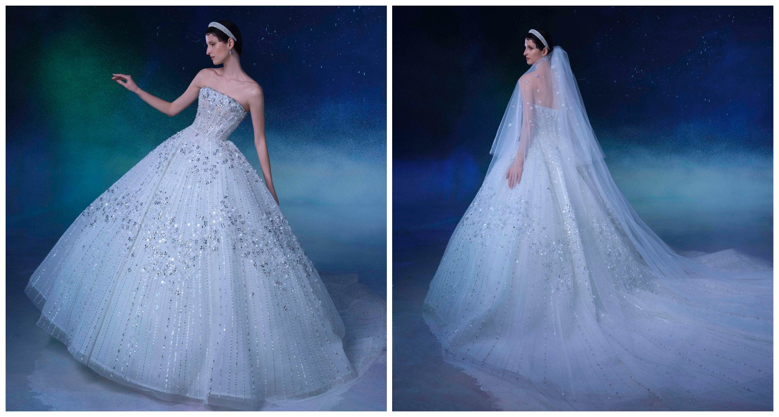 10圖說:「Lumina Plume |光羽流影」的。雙層馬甲結構,完整前後立體度,巧妙雕塑體態。(LinLi Boutique提供)