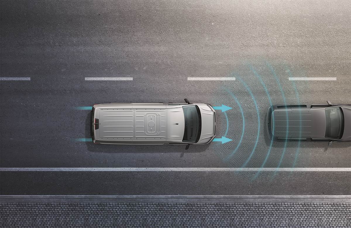 全新Caddy Cargo首次標配智能駕駛輔助系統。(圖/台灣福斯商旅提供)