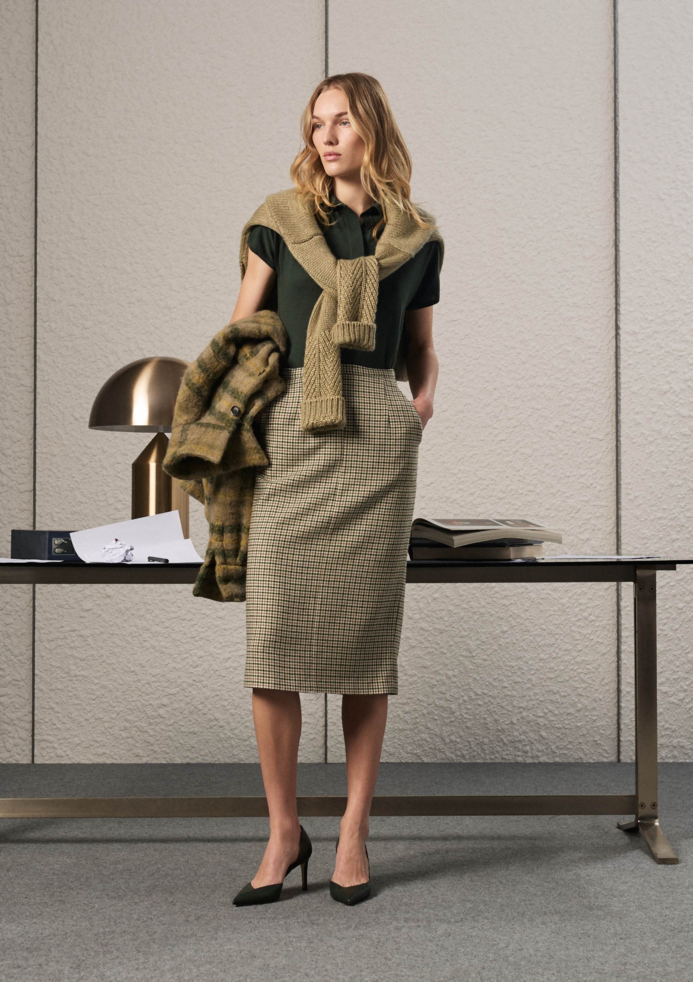 本季深邃的森林綠散發著永恆的優雅和精緻。（圖／Kiton提供） 