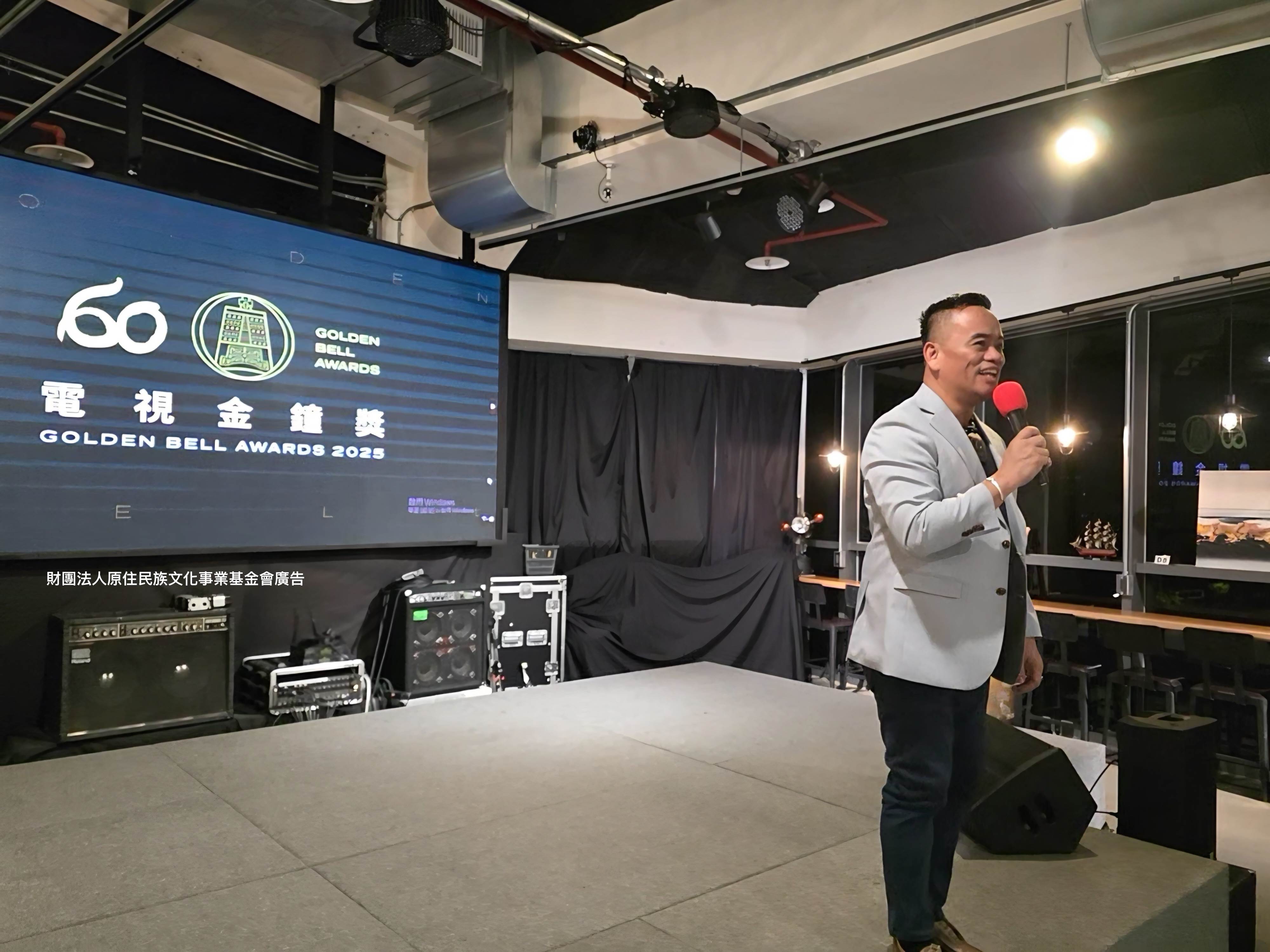 圖3-原文會董事長Maraos瑪拉歐斯表示，今年是原視20週年台慶，而這次原視節目在競爭激烈_