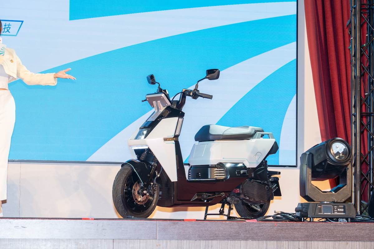 PE3預計於2027年正式上市,未來會與中油合作導入充電槍方案。(圖/林昱丞攝影)