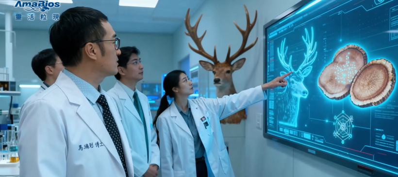 「靈活粒現」以MPE-311 × 鹿茸多肽雙效配方，從細胞啟動修復力，讓關節重回靈活不卡卡。（圖／亞馬生醫提供）