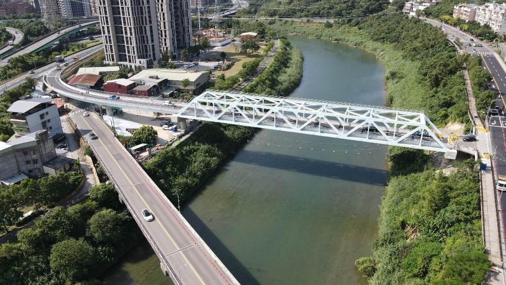 國1汐止交流道增設南入匝道。（圖／新北市政府提供）