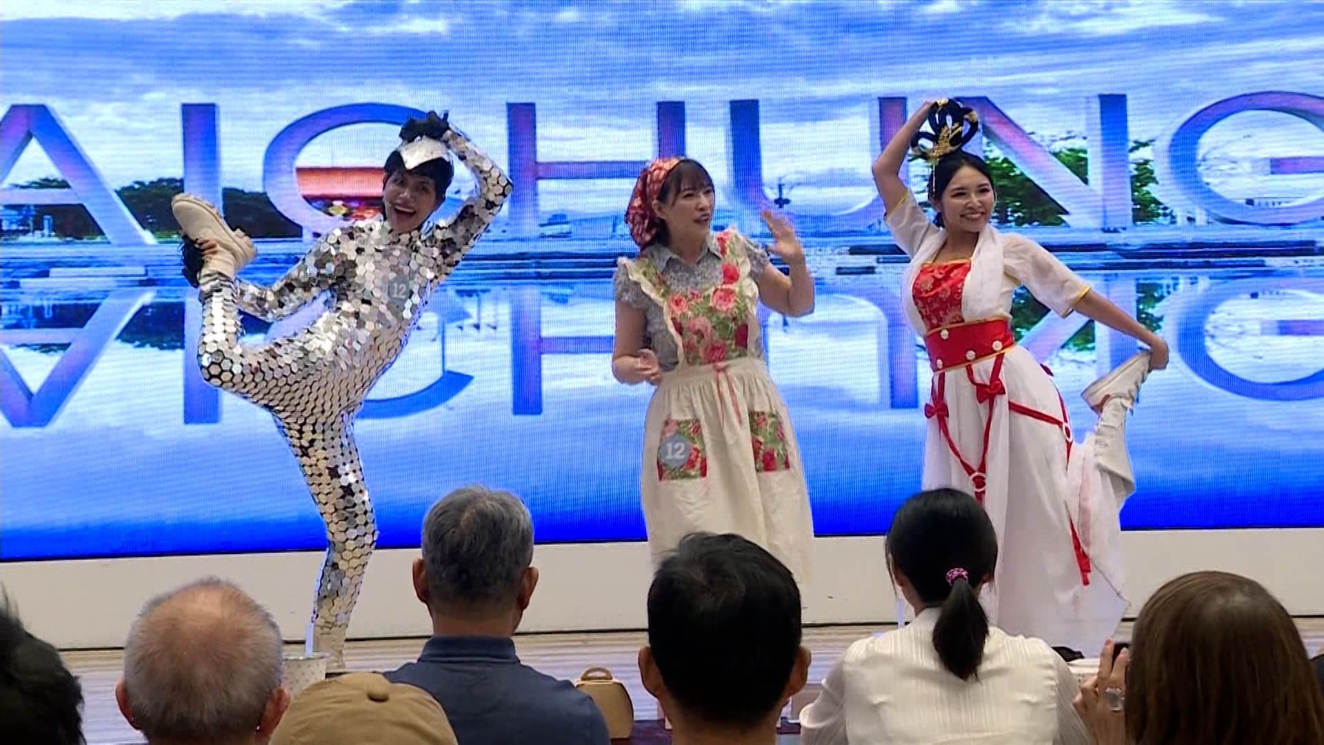 冠軍隊伍在造型上面下足功夫，還結合最流行的舞蹈，成功把大獎拿回家。（圖／東森新聞）