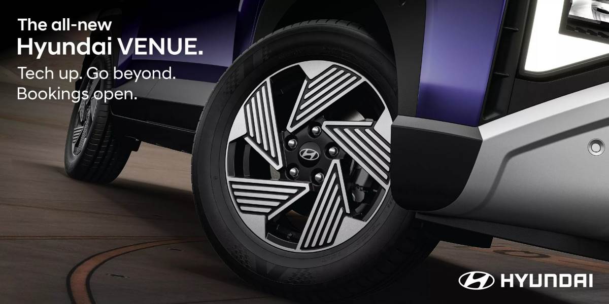 輪圈造型相當特別，融入新潮的車輛風格當中。（圖／現代提供）