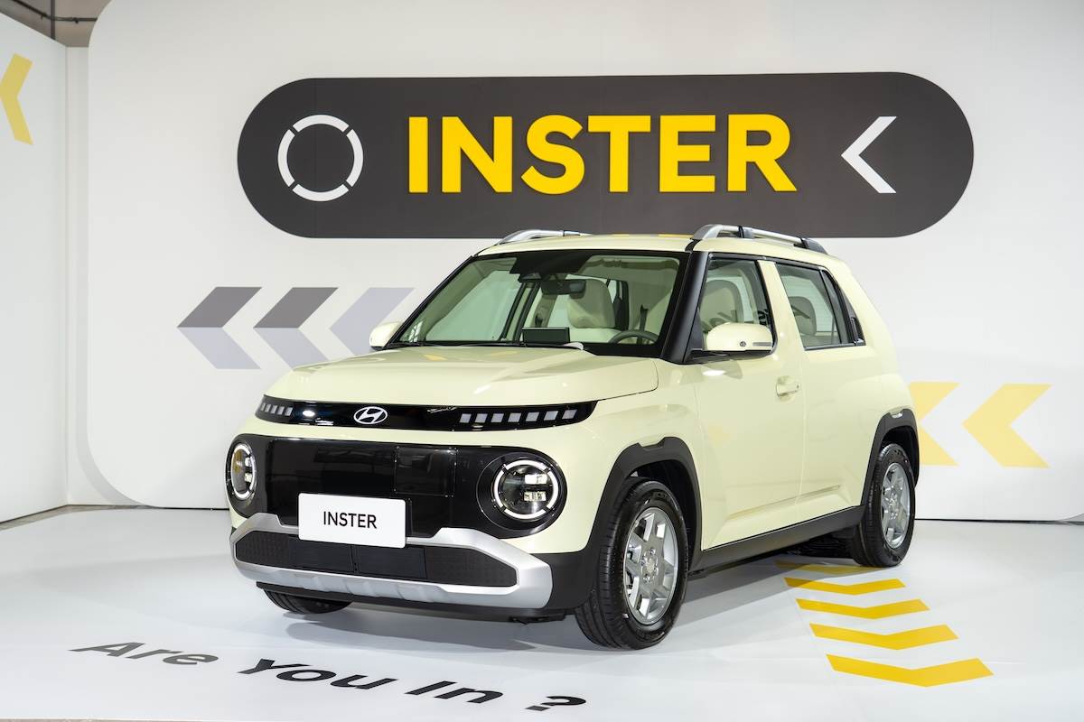 全新INSTER車名源自英文字「Intimate（親近）」與「Innovative（創新）」的結合。（圖／林昱丞攝影）