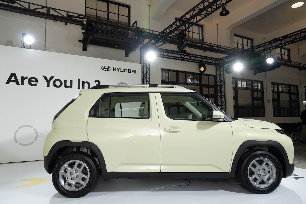 INSTER車身長度僅3,825 mm，卻擁有2,580 mm軸距。（圖／林昱丞攝影）