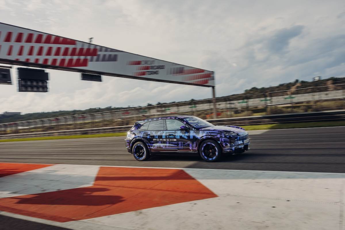 純電Cayenne依車速、溫度與電池狀態不同，動能回收功率最高可達600 kW。（圖／Porsche提供）