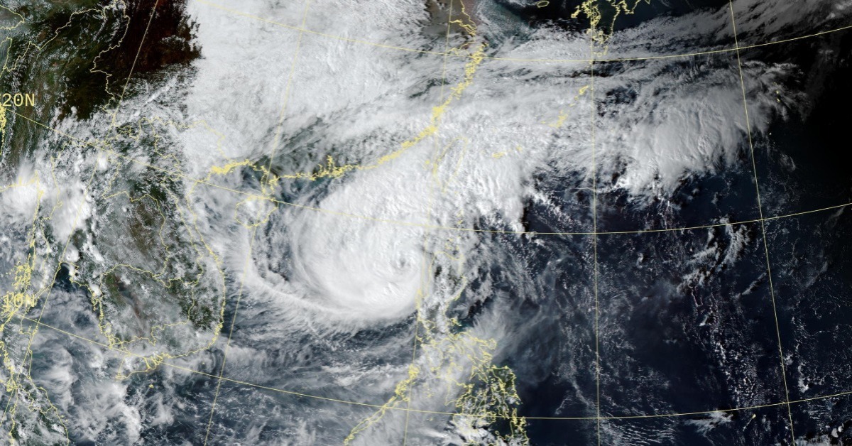 鳳凰颱風。（圖／氣象署）