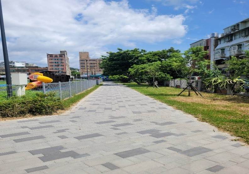 竹蓮國小通學步道。（圖／新竹市政府提供）