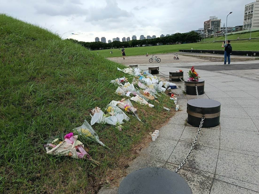 位於北市的馬場町紀念公園，在，《沉默的榮耀》播出後，意外成為中國籍人士前往弔念吳石的地點。（圖／李怡志攝）