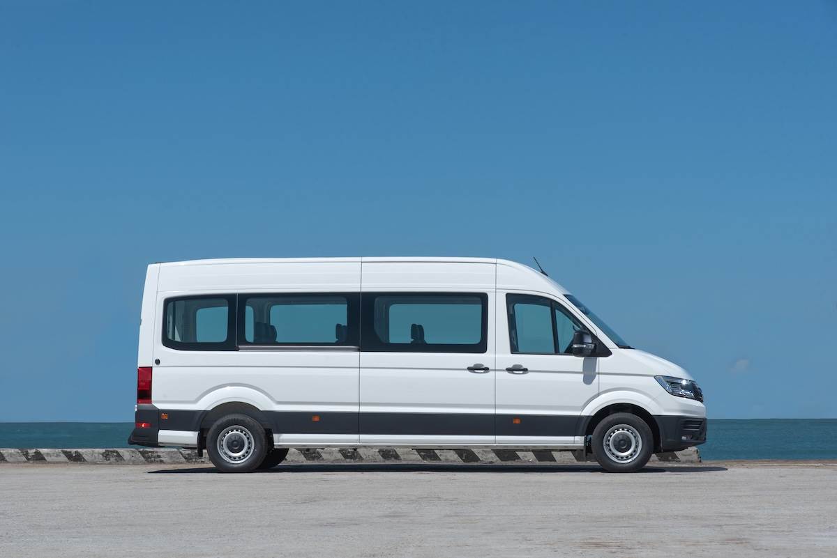 車長為6,836mm，擁有十分寬敞的車室空間。（圖／台灣福斯商旅提供）