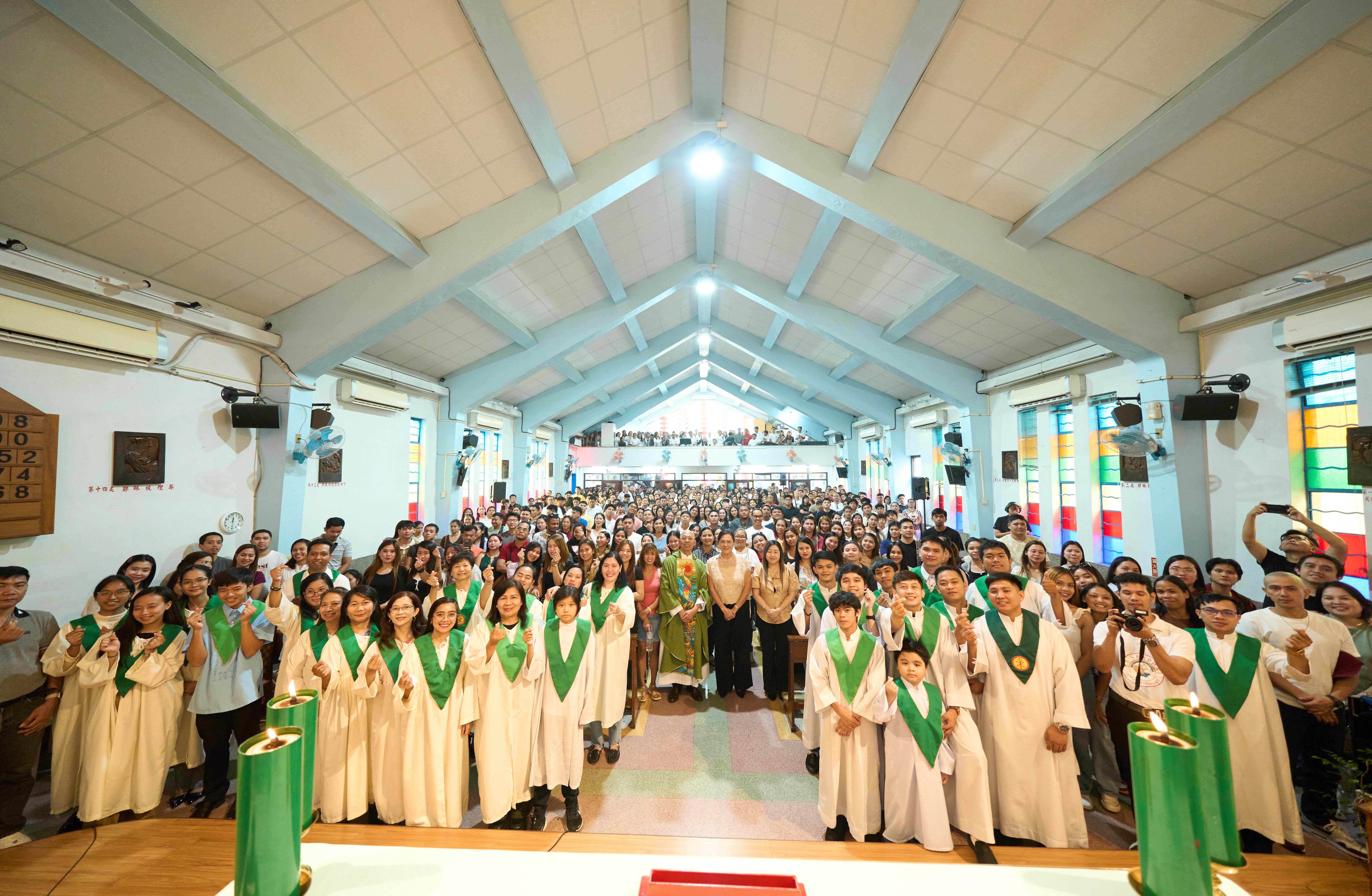 鄰近台中第三市場的南洋風天主教堂-無原罪聖母堂