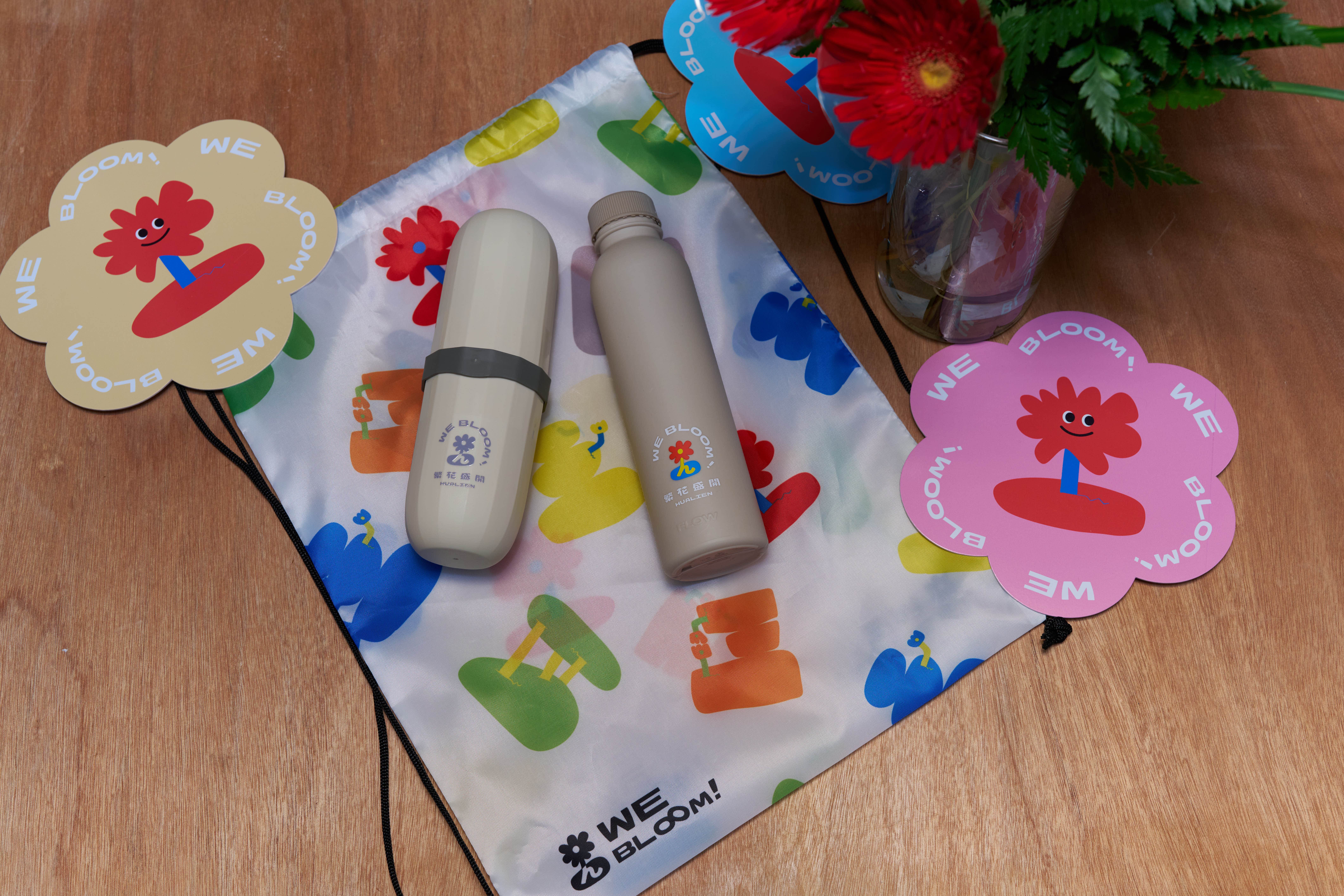 2025花蓮太平洋溫泉季周邊商品圖。（圖／花蓮縣政府提供）