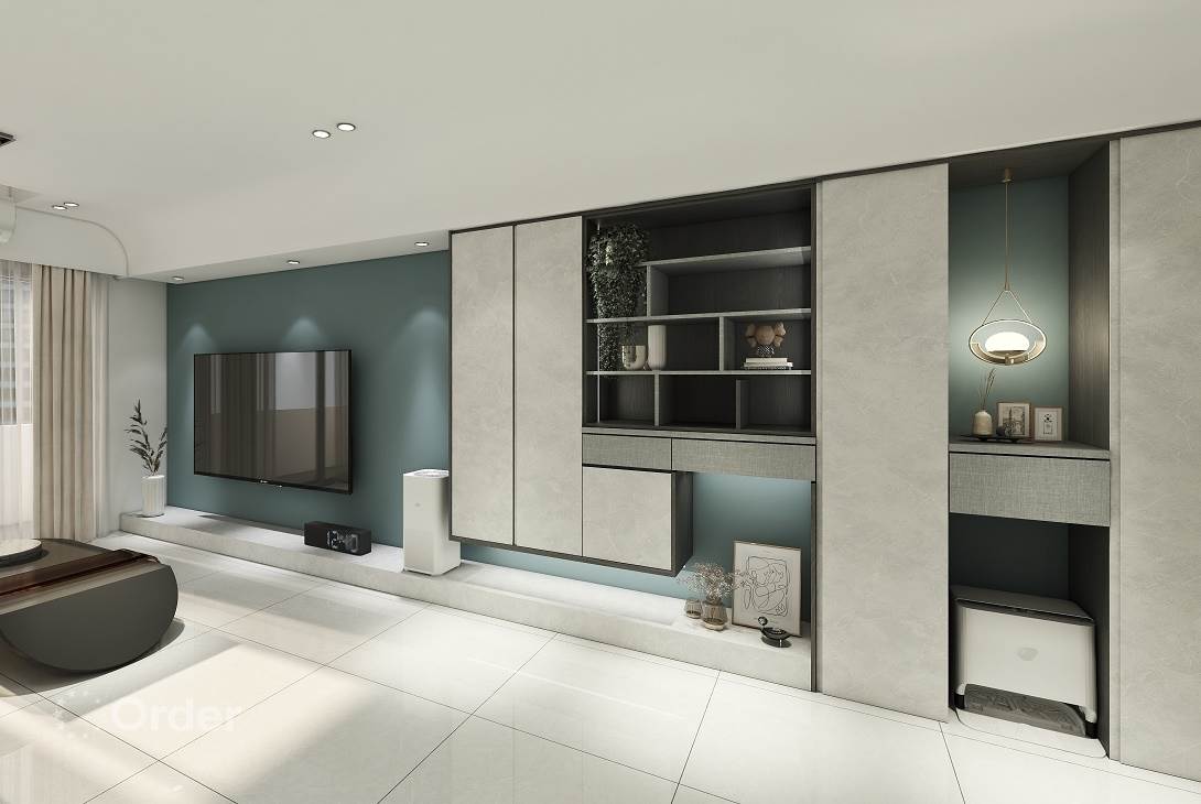 2026板材新色登場，運用於歐德傢俱，呈現兼具層次感與質感的美學居家空間。（圖／歐德集團提供）