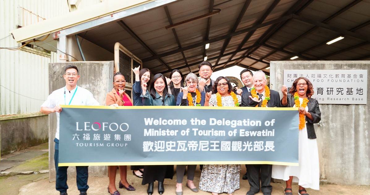 此次訪問團是由史瓦帝尼王國觀光暨環境事務部長姆孔妲（Hon. Jane Mkhonta-Simelane）率領，隨行成員包括王家自然保育顧問泰德雷利（Ted Reilly）等一行六人。（圖／東森新聞）