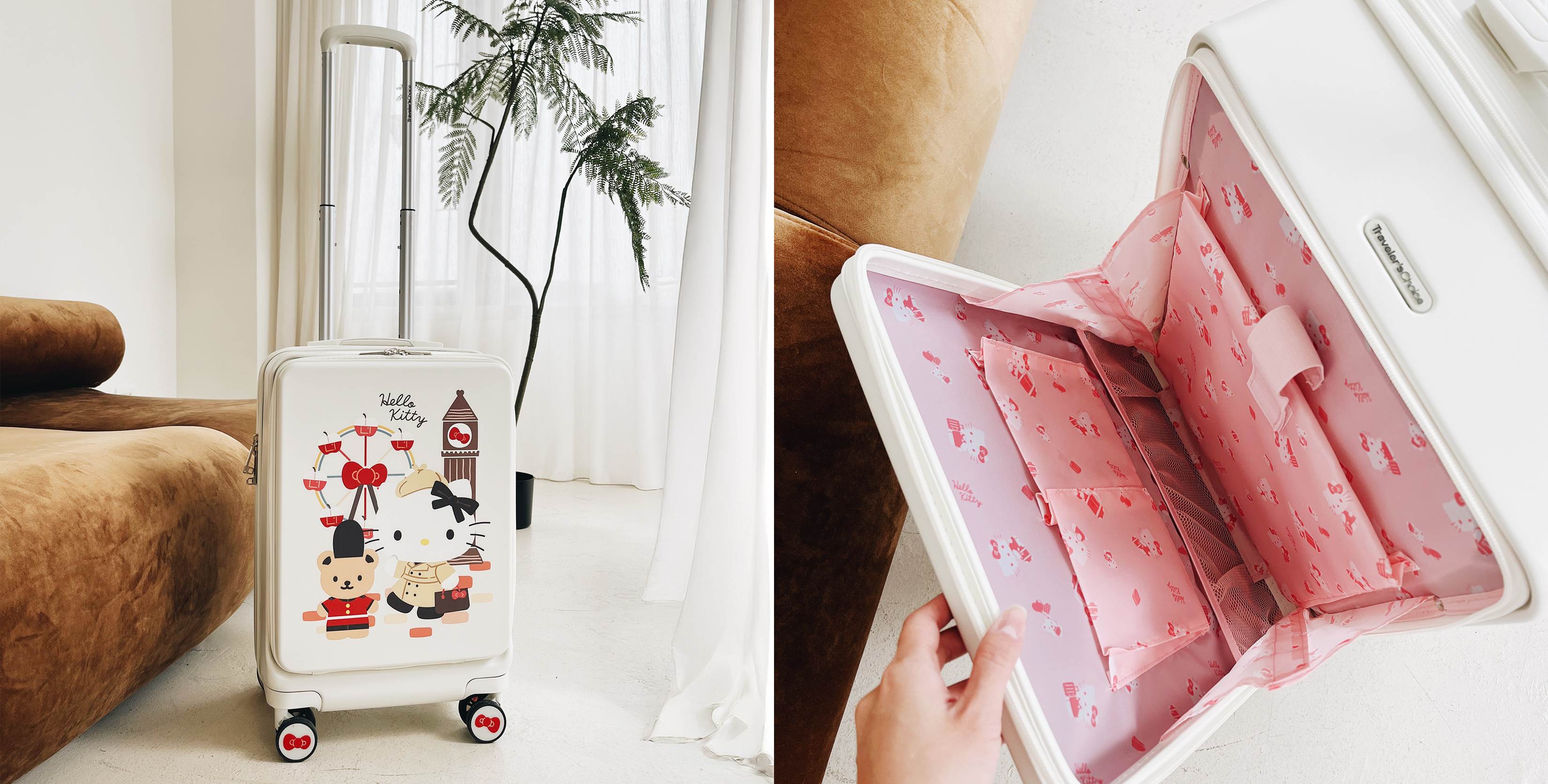 升級後的行李箱不只外型更亮眼，在手感與實用機能上也全面強化。（圖／老協珍提供）