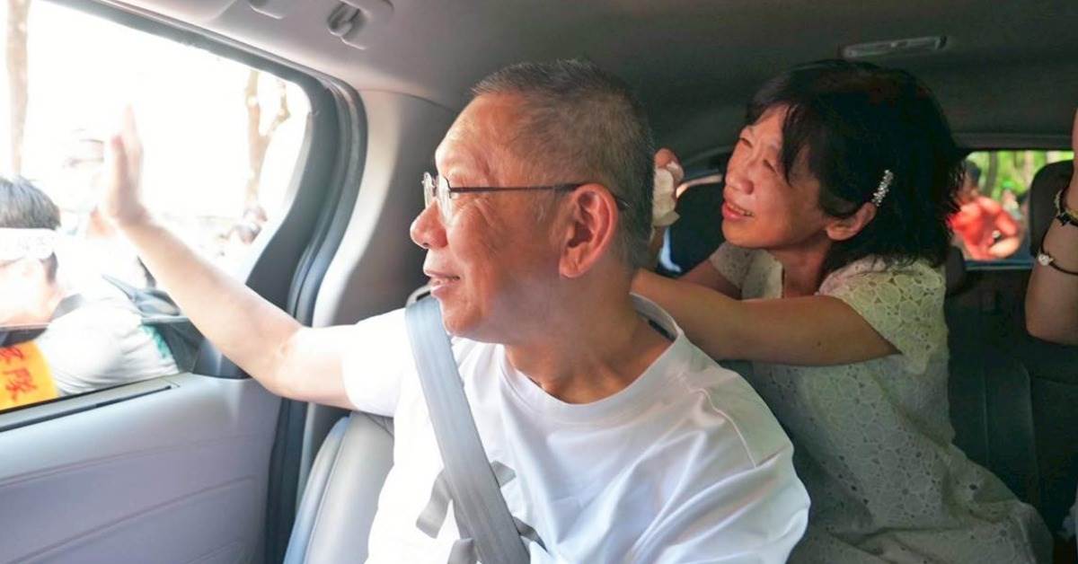 前台北市長柯文哲的夫人陳佩琪今(26 日)深夜在臉書發文。(圖/翻攝自柯文哲臉書)