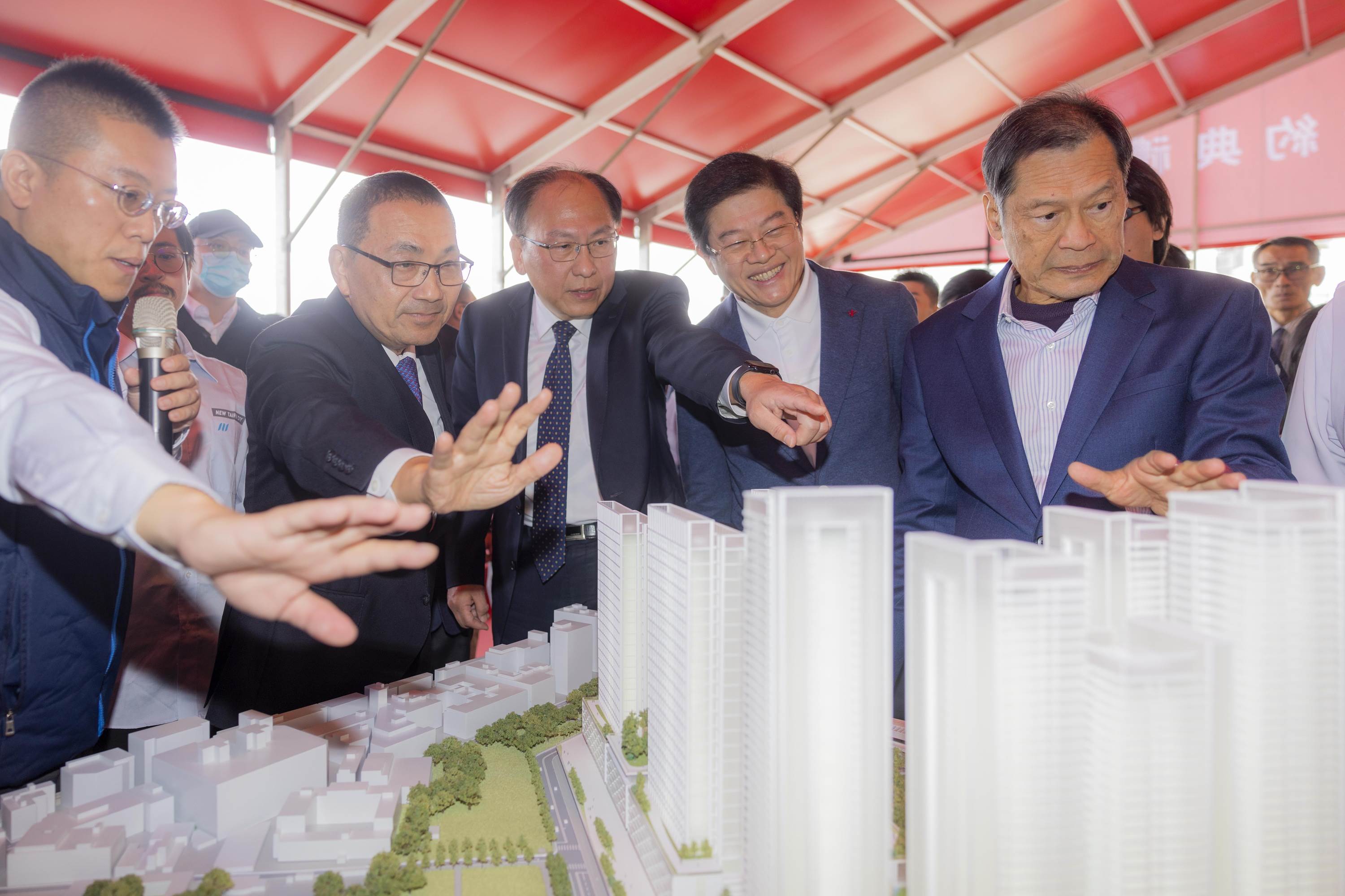 基地面積達14公頃設計8棟開發大樓。（圖／新北市政府提供）