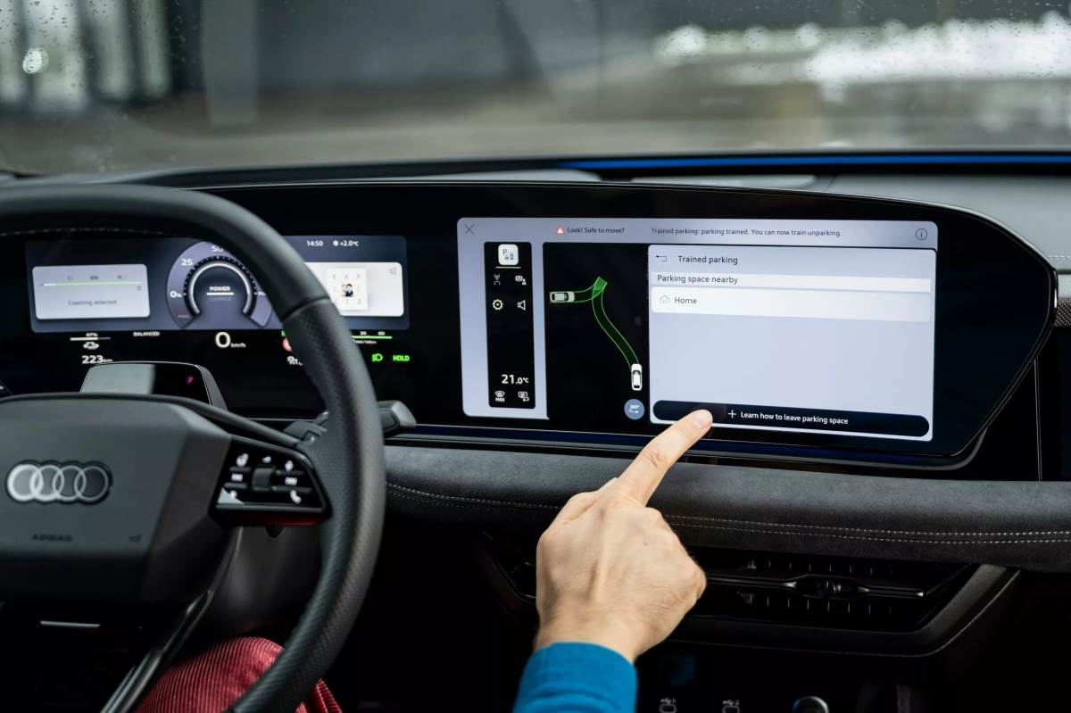 奧迪規劃導入可記憶路線的訓練停車功能，能在私人場所自主導航長達200公尺。（圖／奧迪提供）