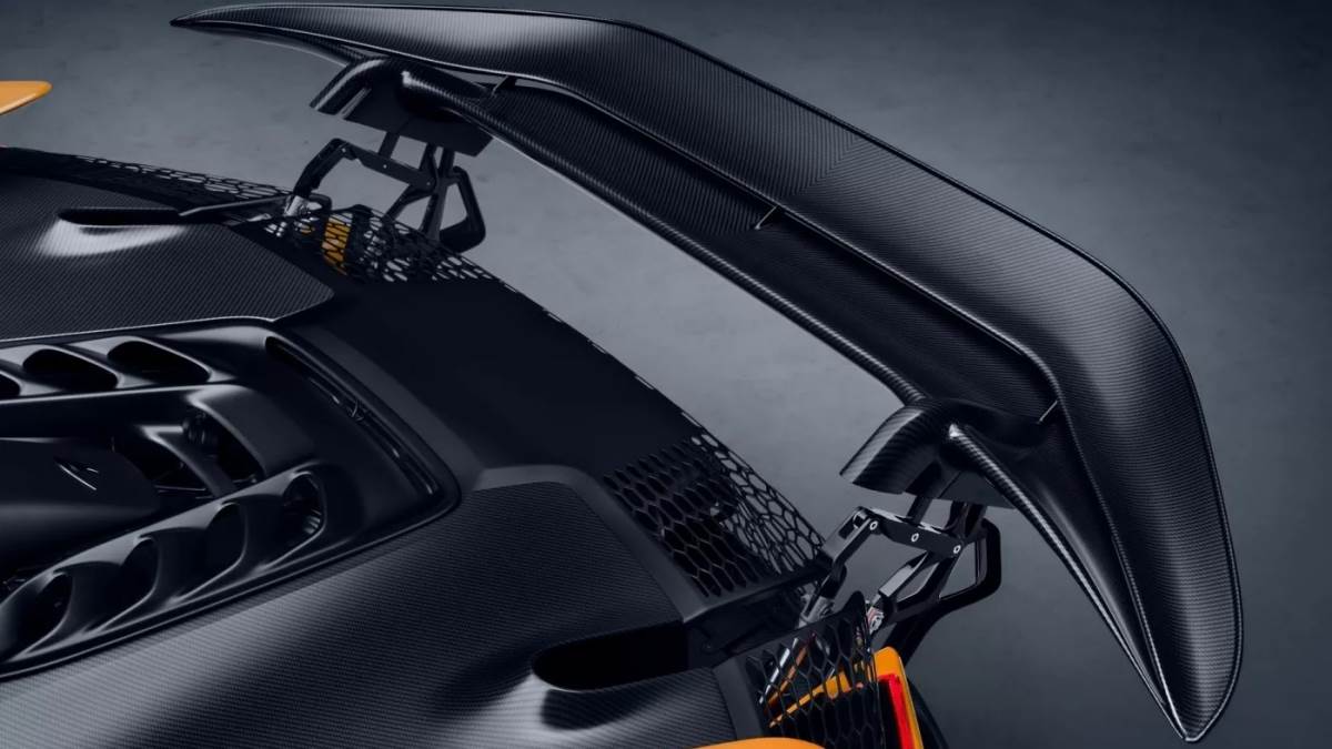 McLaren車輛在不同模式下，某些車款的外觀有會有所更動，像是尾翼的角度或是位置都會有所變化。（圖／McLaren提供）