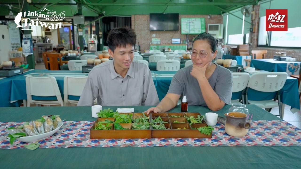 園區也提供香草下午茶，以自家種植的植物入甜點，呈現天然草本香氣。（圖／Linking368Taiwan提供）