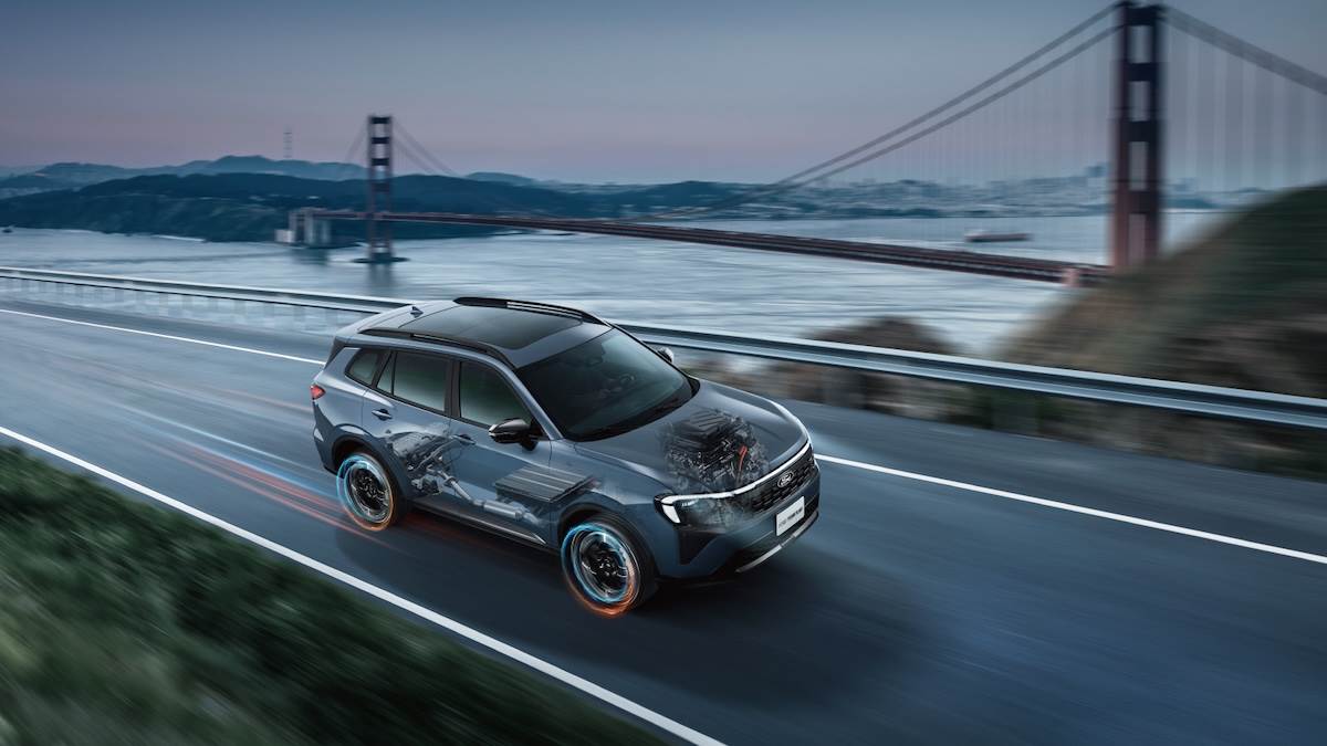 1.5T Per4mance Hybrid四電驅渦輪油電系統採原生油電架構，綜效最大馬力為245匹，最大扭力則是55.6kgm，平均油耗20.0km/L。（圖／福特六和提供）